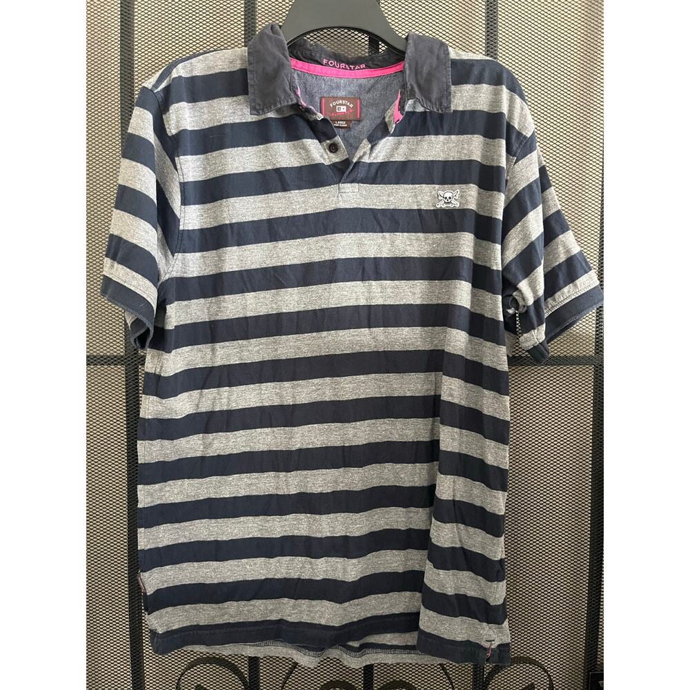 Fourstar Mark Gonzales large signature polo skateboarding rare